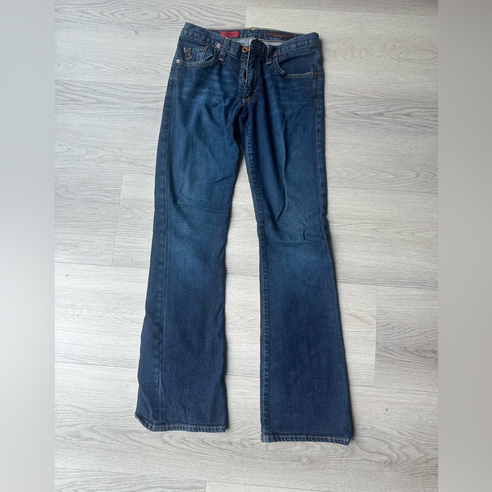 Ag Adriano Goldschmied Dark Blue Boot Cut Jeans